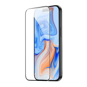 �C�[�G�X�A�[���bESR iPhone 15�i6.1�C���`�j�����K���X�t�B�����i1������j ESR Clear-1 Pack Tempered-GlassScreenProtectorforiPhone15