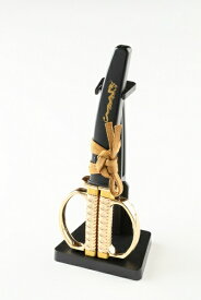ニッケン刃物｜Nikken Cutlery 日本刀はさみ 掛け台付き 金龍 SW-55GL