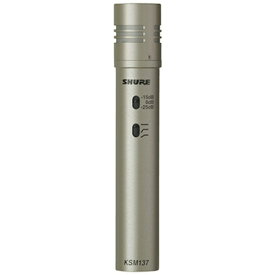 SHURE｜シュアー 楽器用コンデンサーマイクロホン ステレオペアモデル KSM137SL-STEREO-X