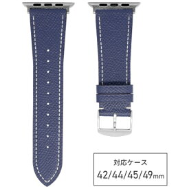バンビ｜BAMBI Apple Watch（アップルウォッチ）対応バンド 本革 ワープロラックス【対応ケースサイズ： 49/46/45/44/42mm】 ネイビー RWC046DW
