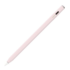 ナカバヤシ｜Nakabayashi 〔タッチペン：iPad用/USB-A充電式〕iPad専用充電式タッチペン ペールピンク TPEN-001P