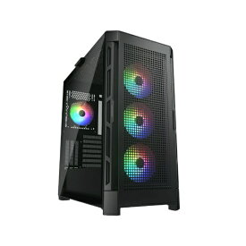 COUGAR｜クーガー PCケース [ATX /Micro ATX /Extended ATX /Mini-ITX /CEB] Duoface Pro RGB ブラック CGR-5AD1B-RGB