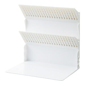 【エントリーで最大全額ポイント還元|11/5迄】 リヒトラブ|LIHIT LAB. 1冊でも倒れないブックスタンド A4 ホワイト A3577-0