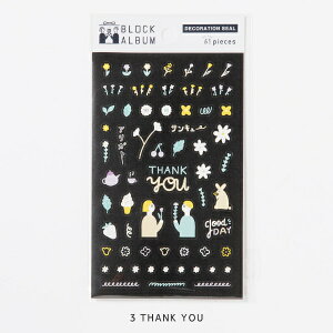 ����͏o�ŁbIROHA PUBLISHING BLOCK ALBUM DECORATION SEAL THANK YOU [�ʐ^�䎆�p]