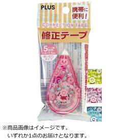 PLUS｜プラス 修正テープ 3色アソート [5mm×7.5m/使い切りタイプ]