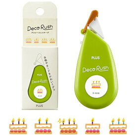 PLUS｜プラス デコレーションテープ [6mmx4m] デコラッシュ 記念日