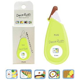 PLUS｜プラス デコレーションテープ [6mmx4m] デコラッシュ 弁当