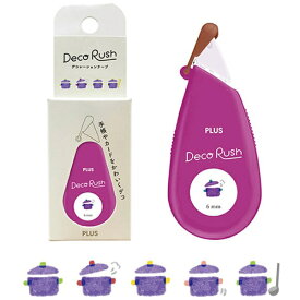 PLUS｜プラス デコレーションテープ [6mmx4m] デコラッシュ 料理