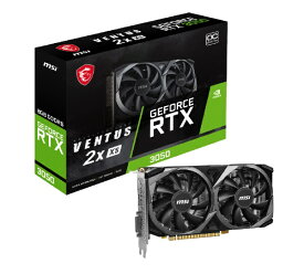 MSI｜エムエスアイ グラフィックボード GeForce RTX 3050 VENTUS 2X XS 8G OC [GeForce RTXシリーズ /10GB]