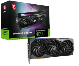 MSI｜エムエスアイ グラフィックボード GeForce RTX 4090 GAMING X SLIM 24G [GeForce RTXシリーズ /24GB]