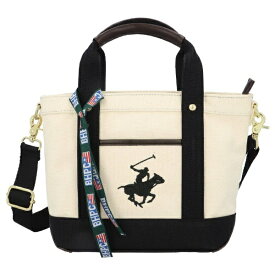 BEVERLY HILLS POLO CLUB｜ビバリーヒルズポロクラブ BEVERLY HILLS POLO CLUB　キャンバストートバッグXS　BH1006N　IV/BK/BK