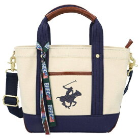 BEVERLY HILLS POLO CLUB｜ビバリーヒルズポロクラブ BEVERLY HILLS POLO CLUB　キャンバストートバッグXS　BH1006N　IV/NV/NV