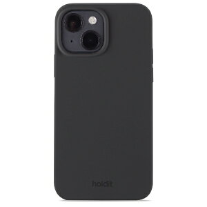 HOLDIT�b�z�[���f�B�b�g iPhone 15�i6.1�C���`�j �\�t�g�^�b�`�V���R�[���P�[�X �u���b�N