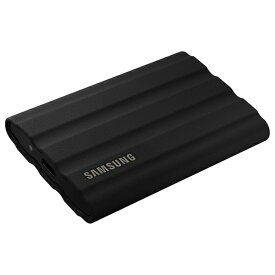 【エントリーで最大2万ポイント当たる｜1/20まで】 Samsung｜サムスン MU-PE1T0S-IT 外付けSSD USB-C＋USB-A接続 Portable SSD T7 Shield(Android/Mac/Win) ブラック [1TB /ポータブル型]