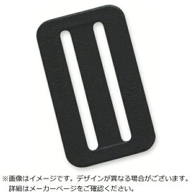 藤井電工｜FUJII DENKO ツヨロン D環止め 2つ穴 黒色 （幅50mm用） LTP51BLKHD 【メーカー直送・代金引換不可・時間指定・返品不可】