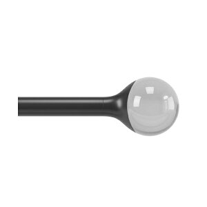 UMBRA�b�A���u�� �I�[�o�J�[�e�����b�h182.9-365.8cm�u���b�N UMBRA
