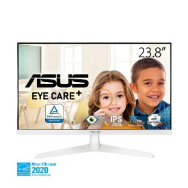 ASUS｜エイスース PCモニター Eye Care Plus ホワイト VY249HE-W [23.8型 /フルHD(1920×1080) /ワイド]