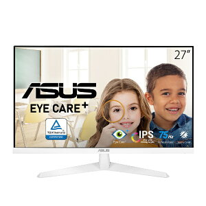 yGg[ōőSz|CgҌb10/5z ASUSbGCX[X PCj^[ Eye Care Plus zCg VY279HE-W [27^ /tHD(1920×1080) /Ch /75Hz]