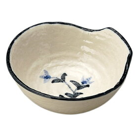 三陶 萬古焼 とんすい 小鉢 ボウル 皿 呉須唐草