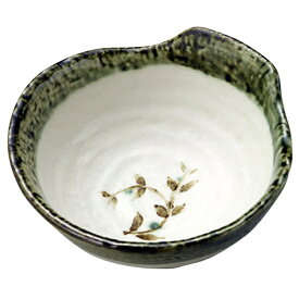 三陶 萬古焼 とんすい 小鉢 ボウル 皿 織部唐草