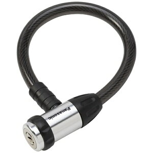 Panasonic|パナソニック ワイヤ錠(長さ約300mm×太さ約12mm/ブラック) NSAJ091-B