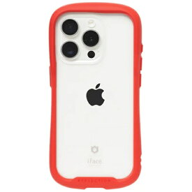 HAMEE｜ハミィ ［iPhone 15 Pro（6.1インチ）専用］iFace Reflection強化ガラスクリアケース iFace レッド 41-959152