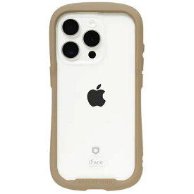 HAMEE｜ハミィ ［iPhone 15 Pro（6.1インチ）専用］iFace Reflection強化ガラスクリアケース iFace ベージュ 41-959169