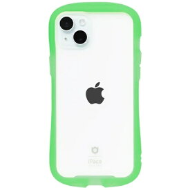 HAMEE｜ハミィ ［iPhone 15 Plus（6.7インチ）専用］iFace Reflection Neo 強化ガラスクリアケース iFace クリアグリーン 41-959473