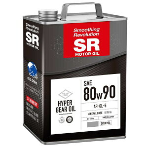 RACING GEARb[VOMA SR ԗpMAIC 80W90 4L SR80904S