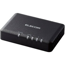 ELECOM｜エレコム スイッチングハブ [3ポート /1Giga対応 /ACアダプタ] プラ筐体 ブラック EHC-G03PA2-SB