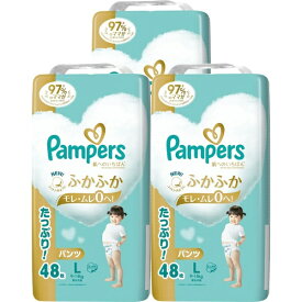 P&G｜ピーアンドジー 【ケース販売】Pampers（パンパース）肌へのいちばん パンツ ウルトラジャンボ L（9-14kg）48枚×3個（144枚）