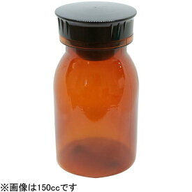 エムアイケミカル 散薬瓶（PC製）茶 500cc キャップ：黒