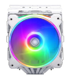 COOLER MASTER｜クーラーマスター CPUクーラー 120mmファンx2 [LGA1700/1200/1156/1155/1151/1150・AM5/AM4] Hyper 622 Halo ホワイト RR-D6WW-20PA-R1