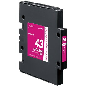 plaisir｜プレジール 互換プリンターインク [リコー GC 43M] Mサイズ マゼンタ PLE-RC43M