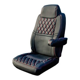 JET INOUE｜ジェット・イノウエ シートカバーCOMBI　いすゞNEWギガ用 ブラック/赤糸 595333