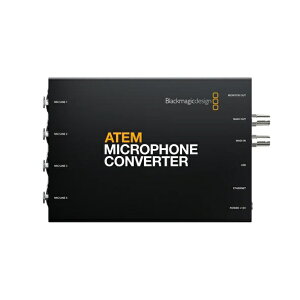 BlackmagicDesign�b�u���b�N�}�W�b�N�f�U�C�� ATEM MICROPHONE CONVERTER [�R���o�[�^�[ ]