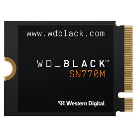 WESTERN DIGITAL｜ウェスタン デジタル 内蔵SSD PCI-Express接続 WD_BLACK SN770M WDS200T3X0G [2TB /M.2]【PCパーツ】お一人様1台限り