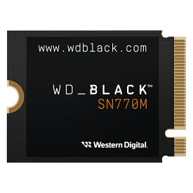 WESTERN DIGITAL｜ウェスタン デジタル WDS500G3X0G 内蔵SSD PCI-Express接続 WD_BLACK SN770M [500GB /M.2]