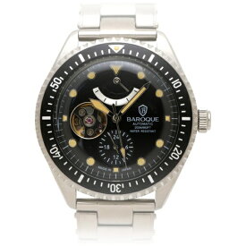 BAROQUE｜バロック BAROQUE 機械式腕時計 BAROQUE ブラック BA3006S-02M