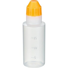 エムアイケミカル 点滴容器 フレッシュ5号（未滅菌） 20cc（100本入） 白/オレンジ