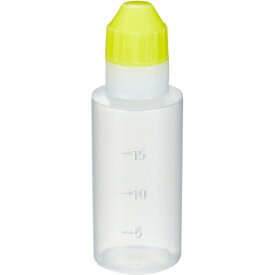 エムアイケミカル 点滴容器 フレッシュ5号（未滅菌） 20cc（100本入） 白/黄