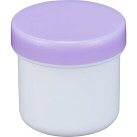 エムアイケミカル 軟膏容器プラ壷 N型 白（未滅菌）N-4号 39cc（50コ入） キャップ：フジ