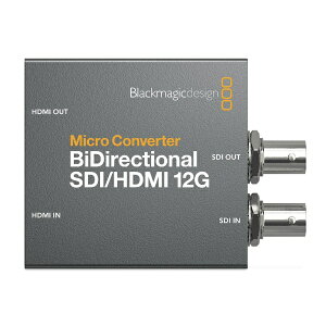 BlackmagicDesign�b�u���b�N�}�W�b�N�f�U�C�� MICRO CONVERTER BIDIRECT SDI/HDMI 12G [�R���o�[�^�[]