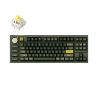 Keychron｜キークロン キーボード Q3 Pro RGBライト(バナナ軸・英語配列) オリーブグリーン Q3P-W4-US […