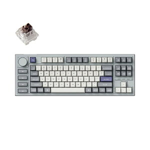 KeychronbL[N L[{[h Q3 Pro RGBCg(Epz) Vo[O[ Q3P-X3-US [LECX /BluetoothEUSB-A{USB-C]