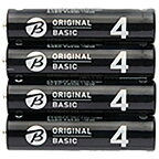 【レビューCP対象PB商品｜8/1~8/31】 ORIGINAL BASIC｜オリジナルベーシック 単4形アルカリ乾電池 シュリンクパック LR03BKOBS4P [4本 /アルカリ]【まとめ買いで最大10%OFFクーポン(8/31まで)】