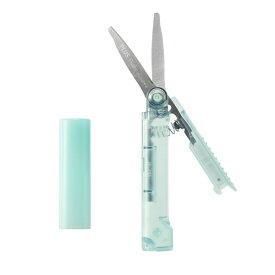 PLUS｜プラス Pasty(パスティ) 携帯はさみ ポーチサイズ フッ素コート グリーン SC-100PF-P