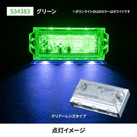 JET INOUE｜ジェット・イノウエ 2WAY　フラットマーカーランプNEO グリーン 534383