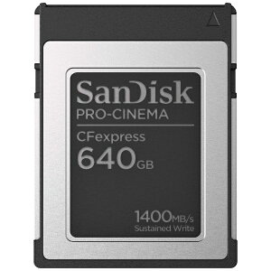 SanDiskbTfBXN SanDisk PRO-CNEMA CFexpress Type-BJ[h 640GB SDCFEC-640G-JN4NN SDCFEC-640G-JN4NN