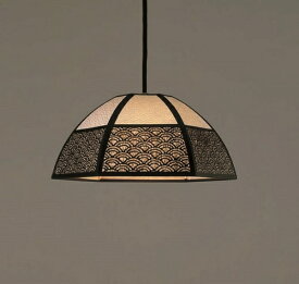林工芸 林工芸 レース和紙提灯 蔵- KURAシリーズ (W36.5×H16.5cm) KURA-11 [4.5畳 /電球色 /E26]